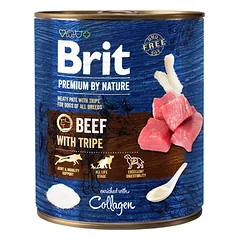 Brit Premium by Nature kons. šunims Beef with Tripes