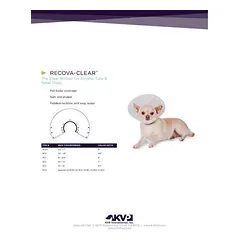 KVP pooperacinė apykaklė Recova-Clear 19-25 cm — 4 nuotrauka