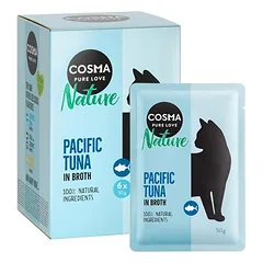 Cosma Nature šviežio maisto maišeliai, drėgnas maistas katėms, ekonominė pakuotė 36 x 50 g — 5 nuotrauka