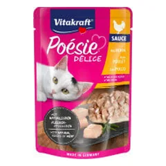 Vitakraft Poesie Delice guliašas padaže su vištiena katėms - Pet24