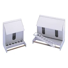 Nobby Futterautomat-Kunststoff Sittiche weiß