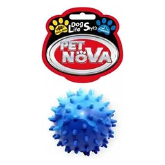 PETNOVA žaislas spygliuotas guminis kamuolys 4.5cm (plūduriuoja) 2vnt