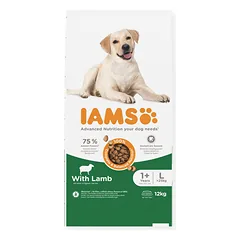 IAMS sausas maistas didelių veislių suaugusiems šunims su ėriena, L, 12 kg — 2 nuotrauka