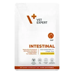 VetExpert Veterinary Diet Intestinal Cat Turkey&Chicken 100g pouch