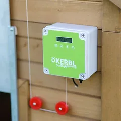 Kerbl Hobbyfarming automatinės stumdomos durys vištidėms, B 40 x H 43 cm — 5 nuotrauka