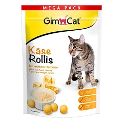 GimCat Adult Cheezies skanėstai katėms, su tikru kietuoju sūriu