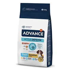 Advance Puppy Sensitive su lašiša, sausas maistas šuniukams, 3 - 4,9 kg — 4 nuotrauka
