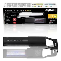 Aquael Slim DUO 10W Sunny&Plant&Night Juodas