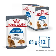 Royal Canin Light Weight Care drebutyje, drėgnas maistas katėms — 2 nuotrauka