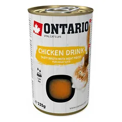 Ontario gėrimas katėms su vištiena, 135 g parduotuvėje 1petshop.lt