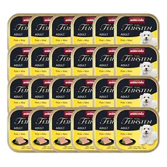 ANIMONDA Vom Feinsten Adult Kalakutienos ir sūrio 24 x 150 g paštetas šunims