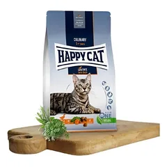 Happy Cat visavertis pašaras suaugusioms katėms su antiena Culinary LandEnte, 300 g