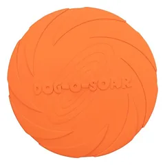 TRIXIE Diskas šunims, plūduriuojantis, natūrali guma, skraidanti lėkštė 24 cm, 1 vnt. — 2 nuotrauka