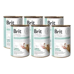 BRIT GF veterinarinės dietos šunims Struvite 6x400g - drėgnas maistas šunims