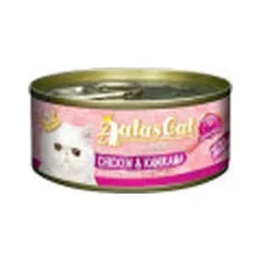 Aatas Cat Creamy Chicken & Kanikama konservai katėms, 80 g parduotuvėje vet1.lt