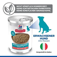 Hill's Science Plan Adult Hypoallergenic su lašiša, drėgnas maistas šunims — 4 nuotrauka