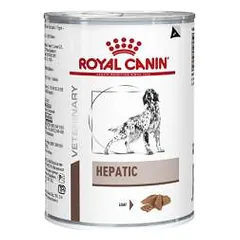 Royal Canin Veterinary Hepatic drėgnas maistas šunims, turintiems problemų su kepenimis, 420 g