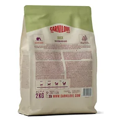 CARNILOVE True Fresh Duck Adult Cat Sterilised sausas pašaras katėms su antiena, 2 kg — 2 nuotrauka