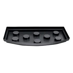 Padėklas akvariumui ovalus,  40x25cm nuotrauka