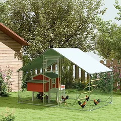 Vištų voljeras 300 × 200 × 195 cm — 2 nuotrauka