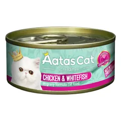 Aatas Creamy Chicken&Whitefish konservai katėms
