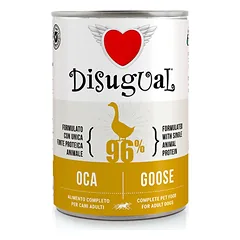 DISUGUAL MonoProtein konservas šunims su žąsiena 400g (6)