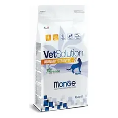 MONGE VetSolution sausas maistas katėms nuo struvito 1.5 kg