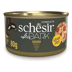 Schesir After Dark konservuotas maistas katėms su vištiena,  80g