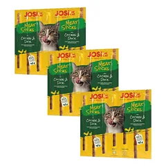 JOSERA JosiCat mėsos lazdelės Vištiena ir antis 3x35g