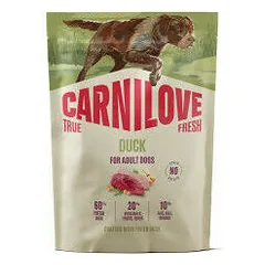 CARNILOVE TRUE FRESH Dog Duck sausas pašaras šunims 1,5 kg parduotuvėje 1petshop.lt