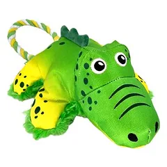 KONG Cozie Tuggz Hundespielzeug Alligator