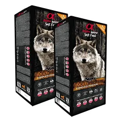 ALPHA SPIRIT Visavertis sausas minkštas pašaras šunims Multiprotein 18 kg (2x9kg)