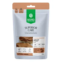 Visų veislių suaugusių šunų skanėstas triušio ausis, su ėrienos mėsos įdaru