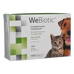 WEPHARM WeBiotic  probiotikai šunims ir katėms N30, 30 g