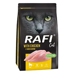 DOLINA NOTECI Rafi Cat sausas kačių ėdalas su vištiena 7kg