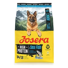Josera High Protein Adult Sea Fish sausas pašaras šunims su žuvim, 3 kg