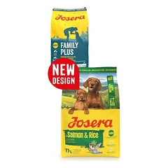 Josera Mother&Puppy su lašiša ir ryžiais – ( buvęs Josera Family plus ) 12,5 kg