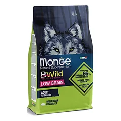 Monge BWILD All Breeds Adult Wild Boar (šerniena) sausas pašaras šunims