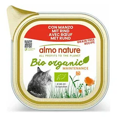 Almo Nature Bio Organic Maintenance liellopu gaļas pastēte 85 g - konservi kaķiem
