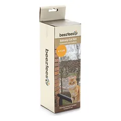 Beeztees Katzennetz für Balkon transparent