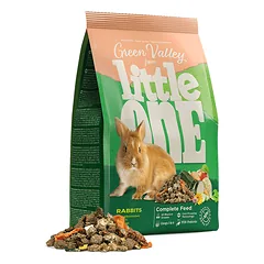 Little one Green valley skaidulinis pašaras triušiams, 750 g