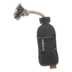 Trixie Be Nordic Bottle On A Rope audinio žaislas šunims su virve, 37 cm — 2 nuotrauka