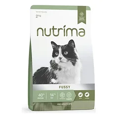 Nutrima Cat Adult Fussy maistas katėms, 2kg