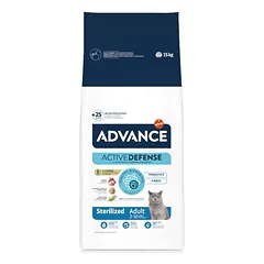 Advance Cat Sterilized su kalakutiena, sausas maistas katėms, > 10 kg — 5 nuotrauka