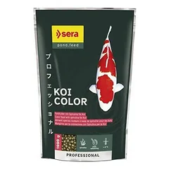 Sera KOI Professional Spirulina Color Food 500 g feed to improve the color of pond fish