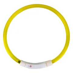 LED antkaklis augintiniams, reguliuojamas, 20-70 cm — 4 nuotrauka