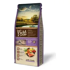 Sam’s Field sausas maistas suaugusiems šunims su lašiša 13 kg