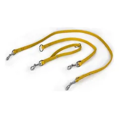 Das Lederband Universal Hundeleine Barcelona Vibrant-Yellow