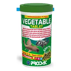 PRODAC VEGETABLE TABLET tabletės veg. dugninėms žuvims 50ml 30g
