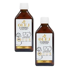 Lab-V 100% lašišų aliejus įvairaus amžiaus šunims ir katėms 2x250ml šalto spaudimo